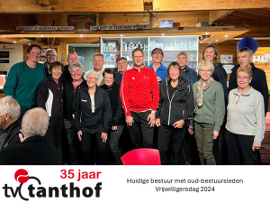 Bestuur met oud-bestuursleden