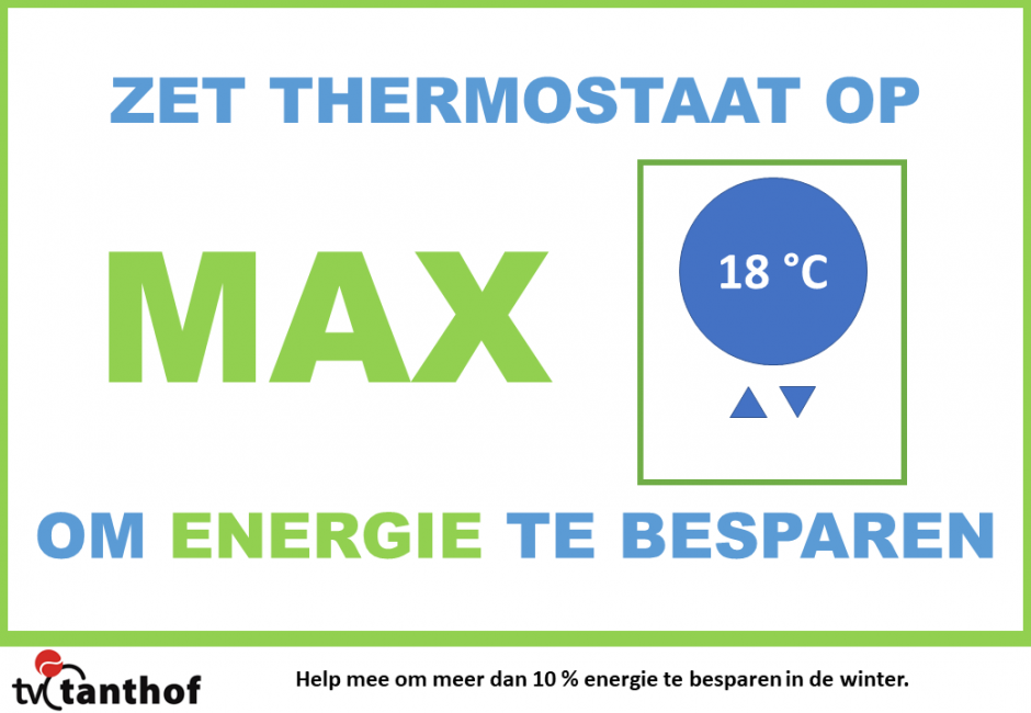 Max 18 graden