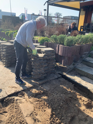 Het park wordt weer mooier