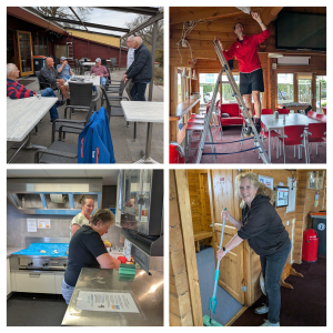Schoonmakers bedankt.