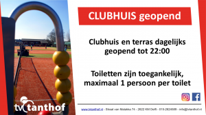 Clubhuis geopend