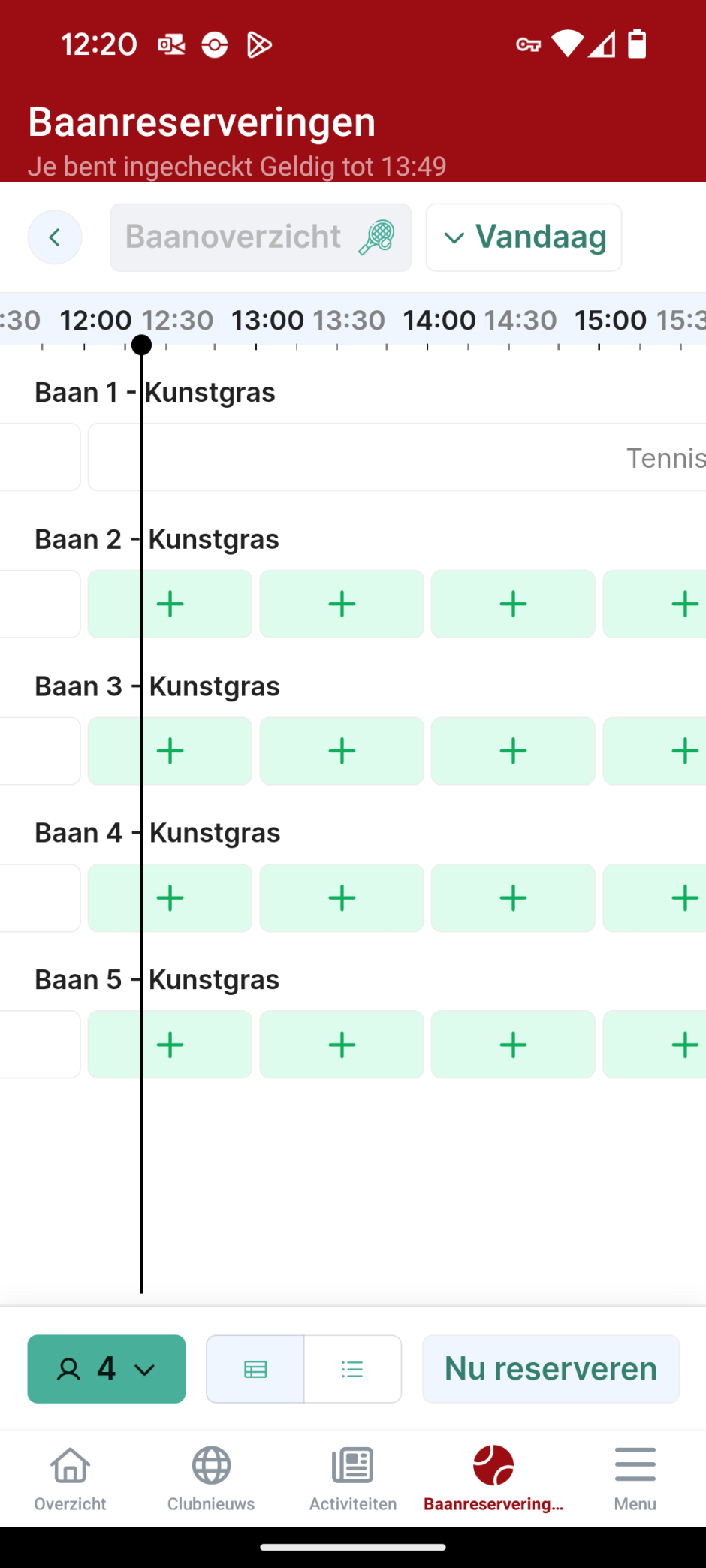 Baanreserveren_ClubApp